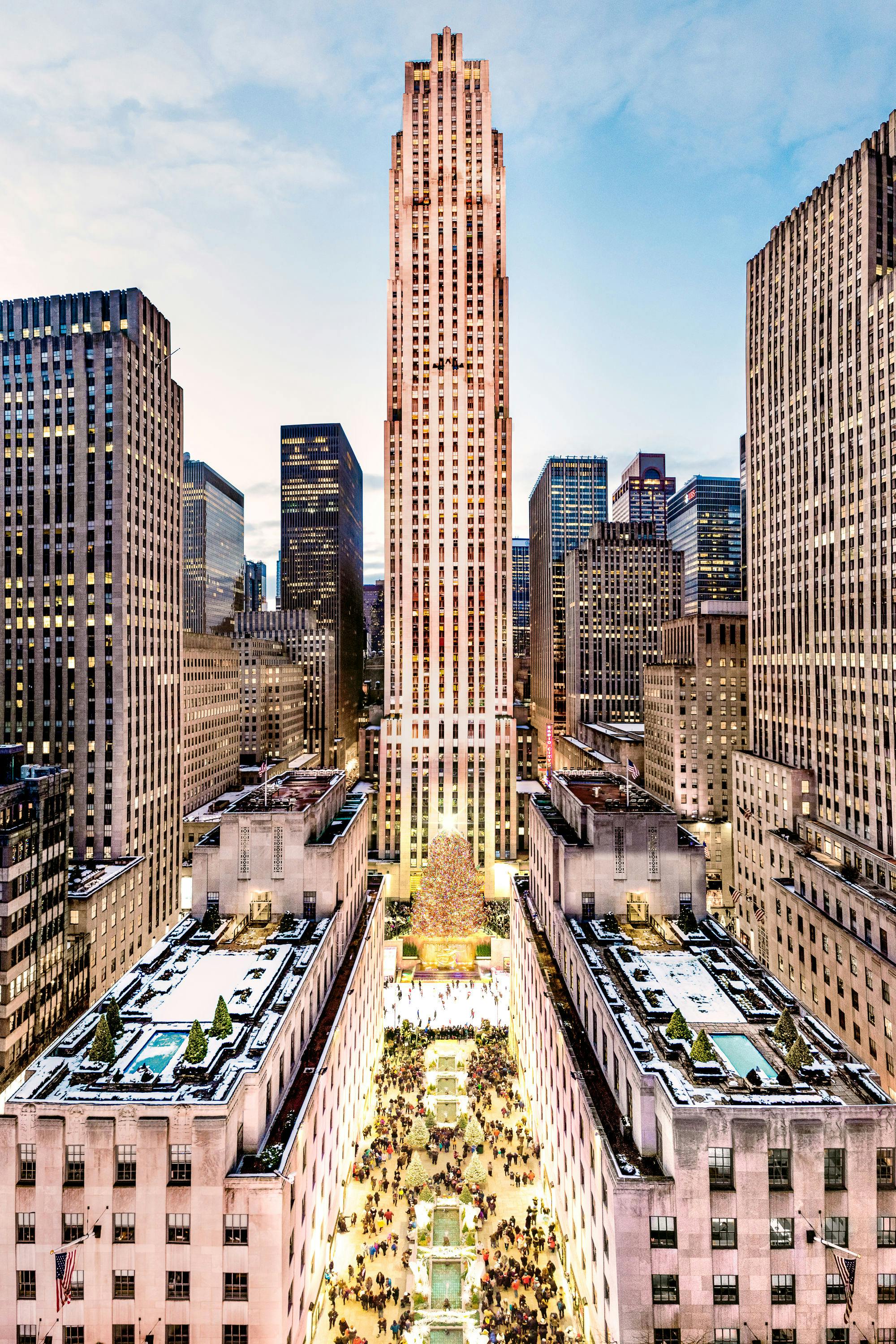 Gray Malin x Rockefeller Center header image